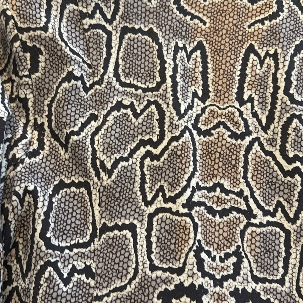 CAbi Python Snakeskin Ponte Knit Double-Breasted … - image 10